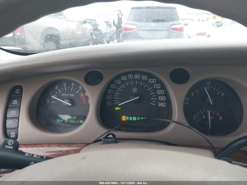 2003 Buick Lesabre Custom VIN: 1G4HP52K034193608 Lot: 43910063