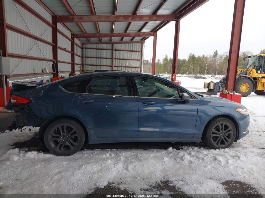 2018 Ford Fusion Se VIN: 3FA6P0HD0JR230271 Lot: 43910072
