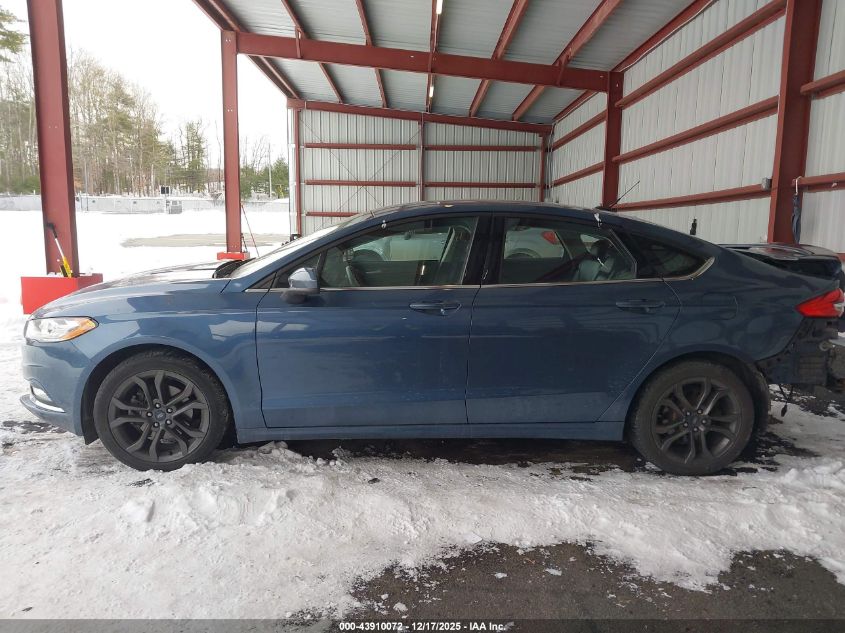 2018 Ford Fusion Se VIN: 3FA6P0HD0JR230271 Lot: 43910072