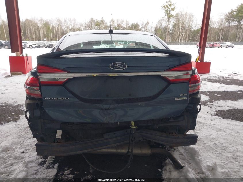 2018 Ford Fusion Se VIN: 3FA6P0HD0JR230271 Lot: 43910072