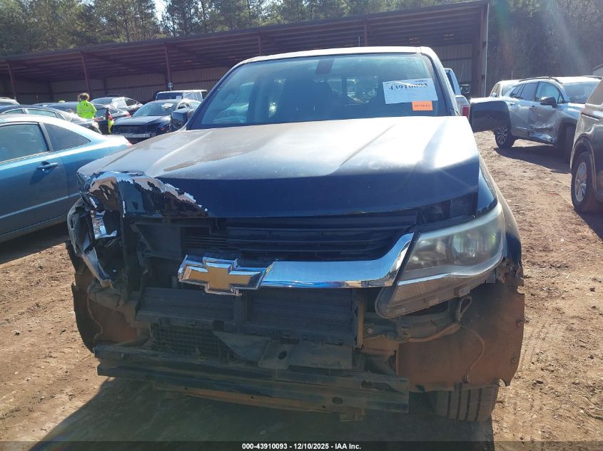 2016 Chevrolet Colorado Lt VIN: 1GCGSCE32G1306330 Lot: 43910093