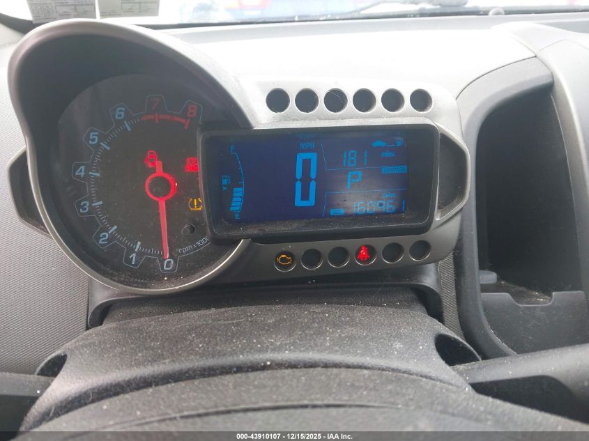 2012 Chevrolet Sonic 2Ls VIN: 1G1JA5SH5C4193303 Lot: 43910107