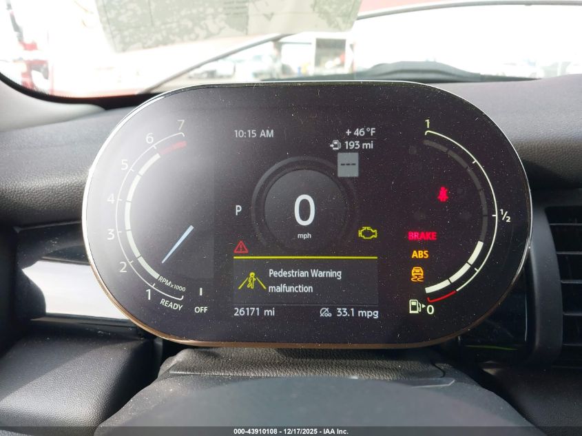 2021 Mini Hardtop Cooper S VIN: WMWXU9C00M2N40068 Lot: 43910108