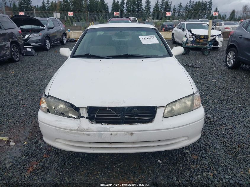 2001 Toyota Camry Le VIN: 4T1BG22K91U837611 Lot: 43910127