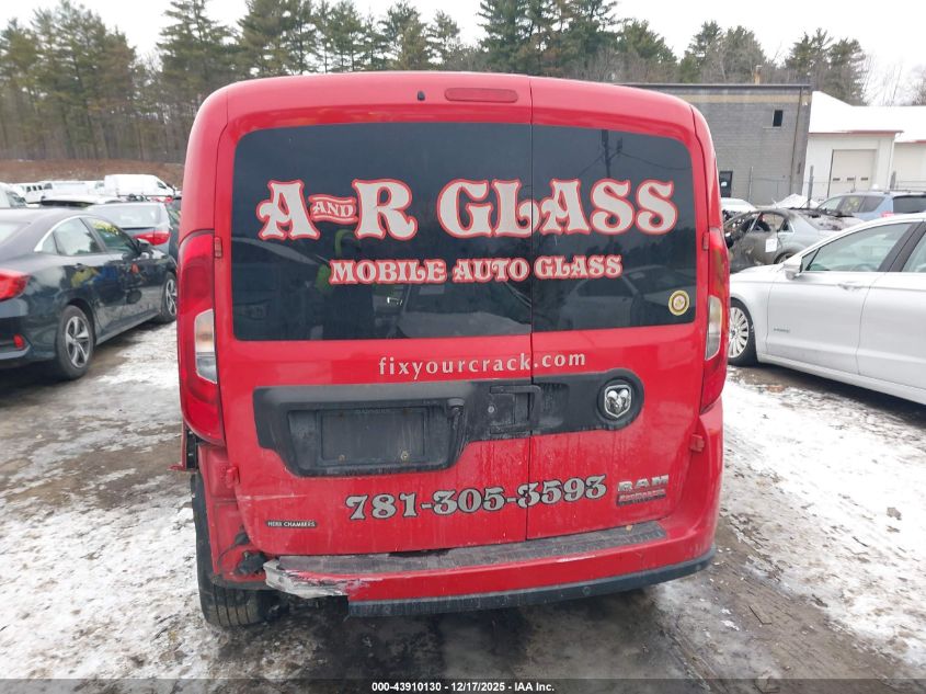 2016 Ram Promaster City Tradesman Slt VIN: ZFBERFBT8G6C59323 Lot: 43910130