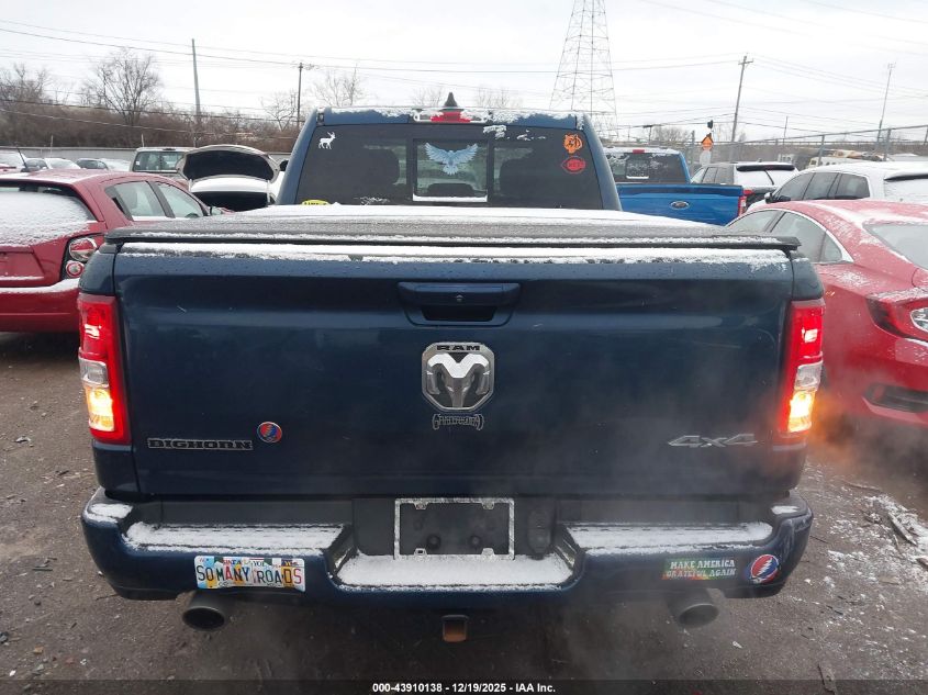2021 Ram 1500 Big Horn 4X4 6'4 Box VIN: 1C6SRFMT3MN617317 Lot: 43910138