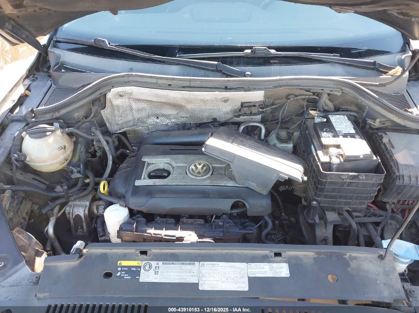 2017 Volkswagen Tiguan 2.0T/2.0T S VIN: WVGAV7AX6HK019951 Lot: 43910153