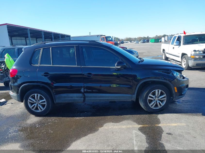 2017 Volkswagen Tiguan 2.0T/2.0T S VIN: WVGAV7AX6HK019951 Lot: 43910153