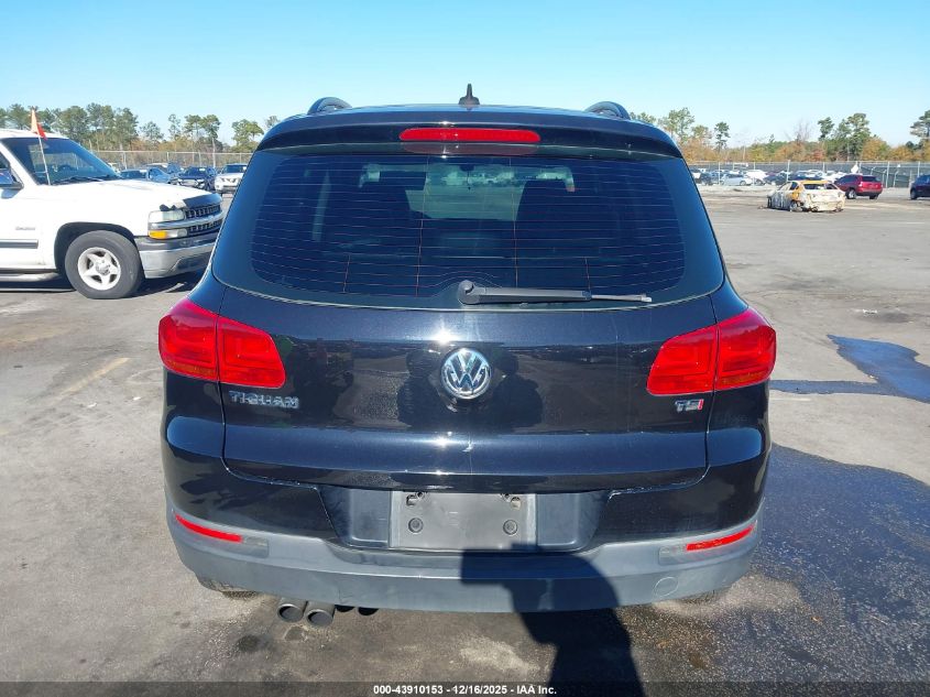 2017 Volkswagen Tiguan 2.0T/2.0T S VIN: WVGAV7AX6HK019951 Lot: 43910153