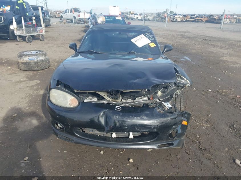 2000 Mazda Mx-5 Miata Ls/Special Edition VIN: JM1NB3536Y0152588 Lot: 43910170