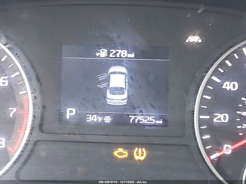 2020 Kia Optima Lx VIN: 5XXGT4L39LG430583 Lot: 43910178