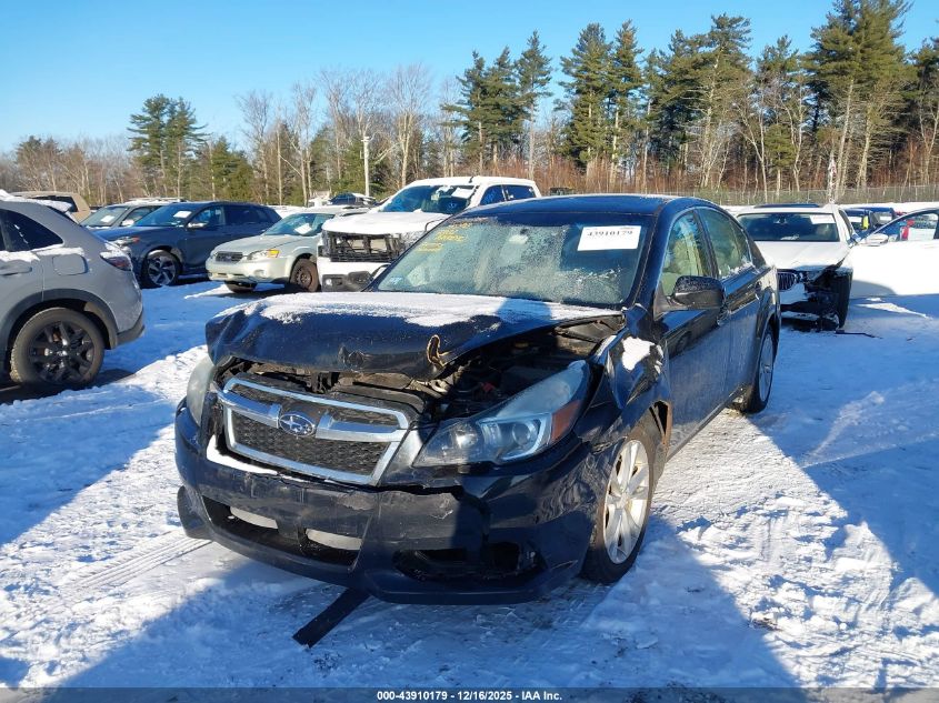 2014 Subaru Legacy 2.5I Premium VIN: 4S3BMBC61E3037802 Lot: 43910179