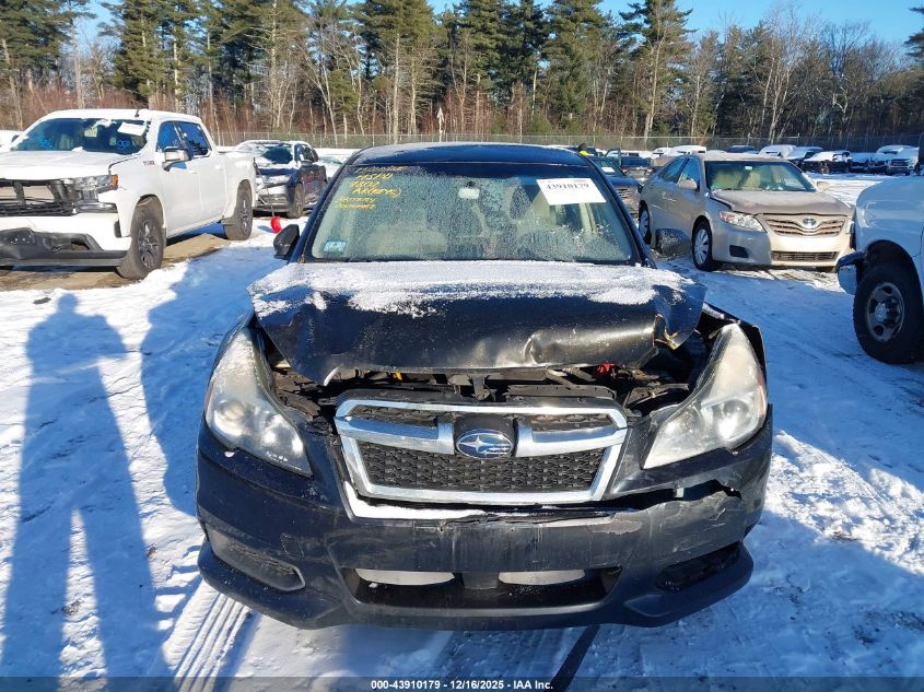 2014 Subaru Legacy 2.5I Premium VIN: 4S3BMBC61E3037802 Lot: 43910179