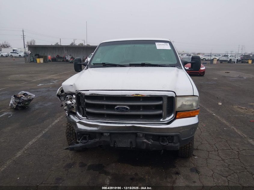 2001 Ford F-250 Lariat/Xl/Xlt VIN: 3FTNX21F01MA06217 Lot: 43910190