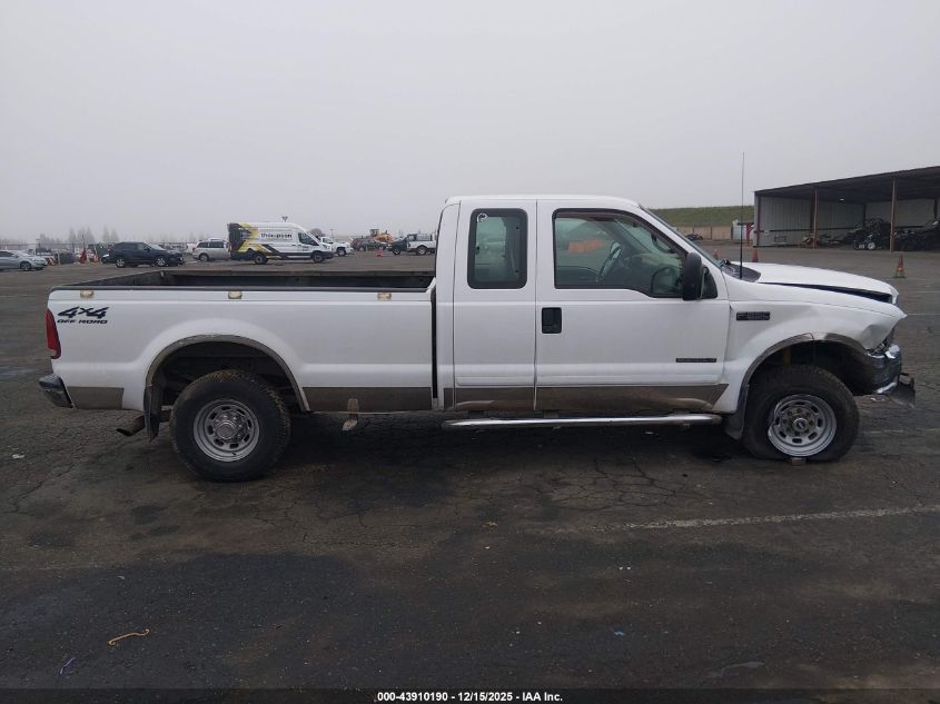 2001 Ford F-250 Lariat/Xl/Xlt VIN: 3FTNX21F01MA06217 Lot: 43910190