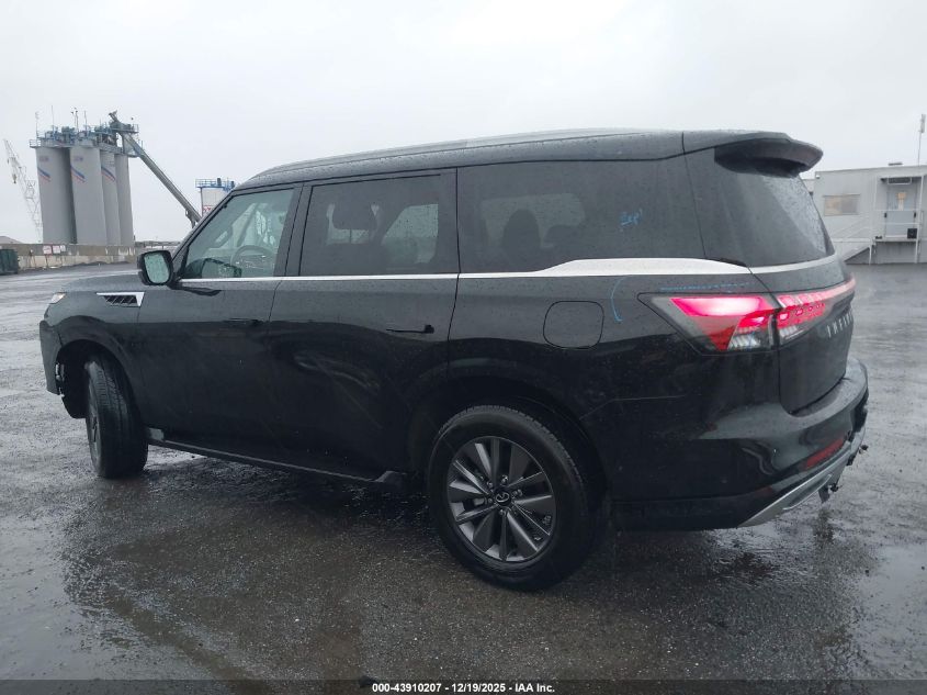2025 Infiniti Qx80 Pure Awd VIN: JN8AZ3AE9S9701578 Lot: 43910207