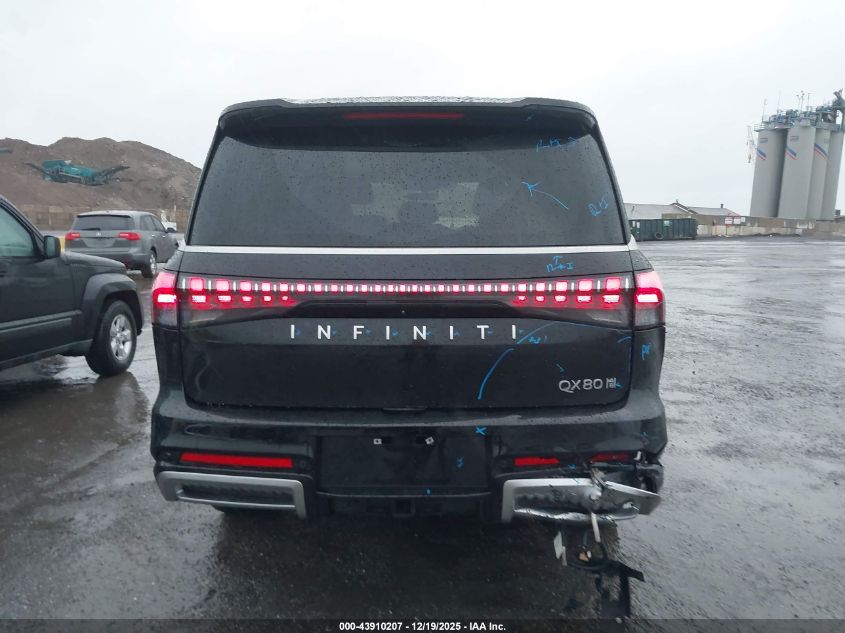 2025 Infiniti Qx80 Pure Awd VIN: JN8AZ3AE9S9701578 Lot: 43910207
