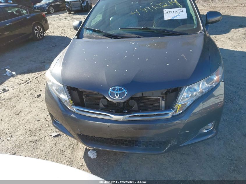 2012 Toyota Venza Xle V6 VIN: 4T3BK3BB5CU072928 Lot: 43910214