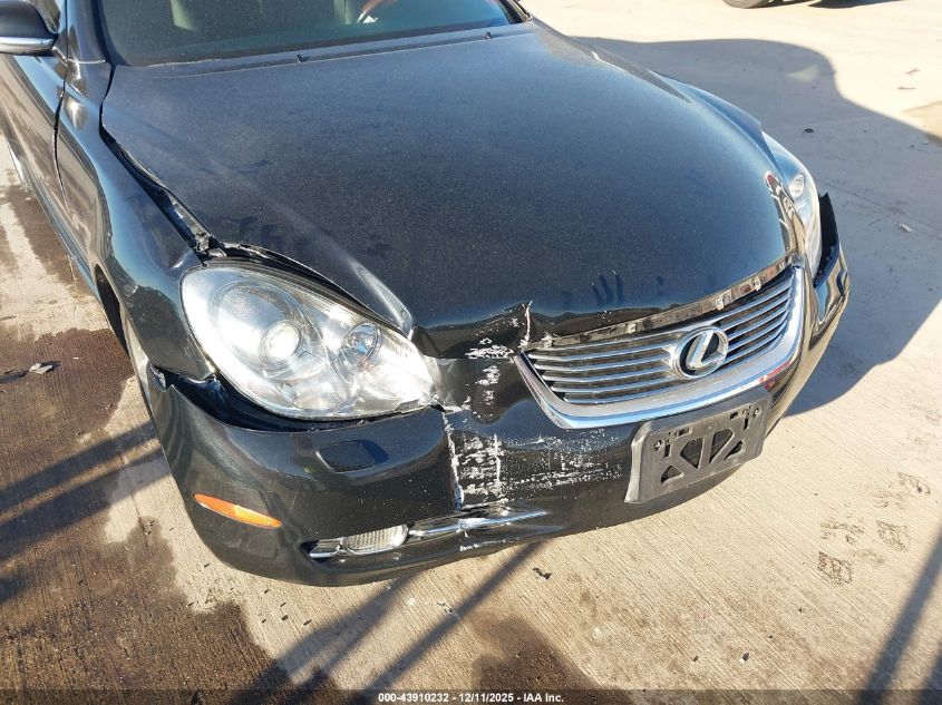 2008 Lexus Sc 430 VIN: JTHFN45Y089020241 Lot: 43910232