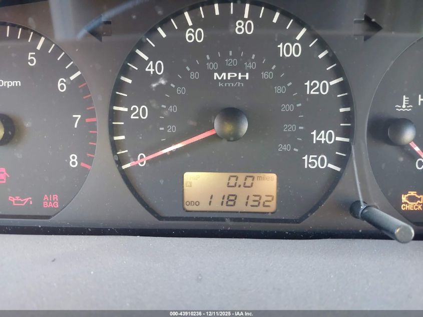 2004 Hyundai Xg350 L VIN: KMHFU45E94A360681 Lot: 43910236