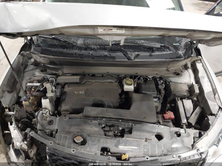 2019 Nissan Pathfinder Sl VIN: 5N1DR2MM2KC637632 Lot: 43910239