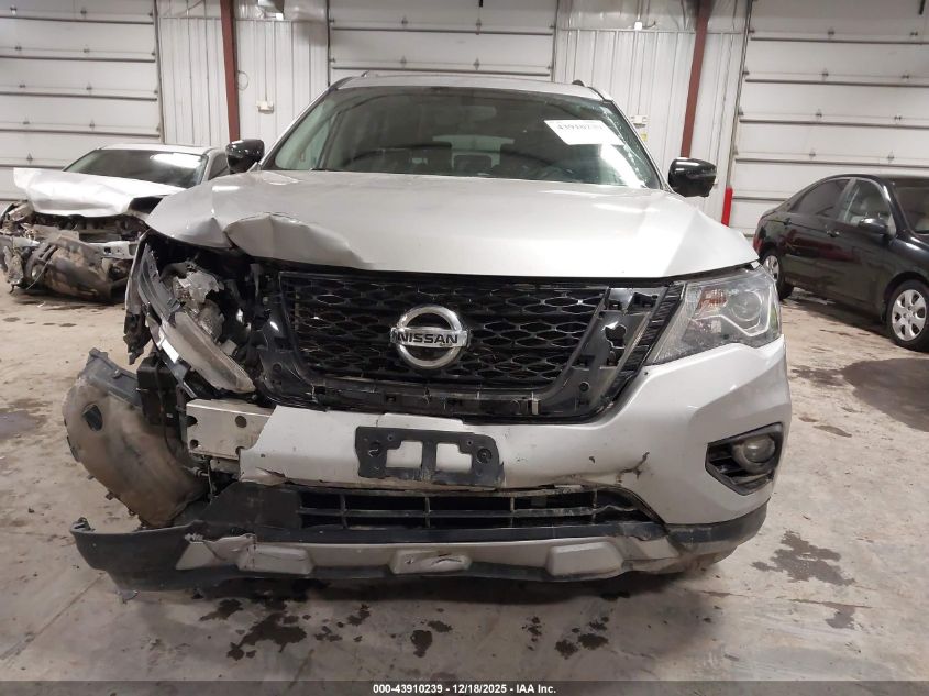 2019 Nissan Pathfinder Sl VIN: 5N1DR2MM2KC637632 Lot: 43910239