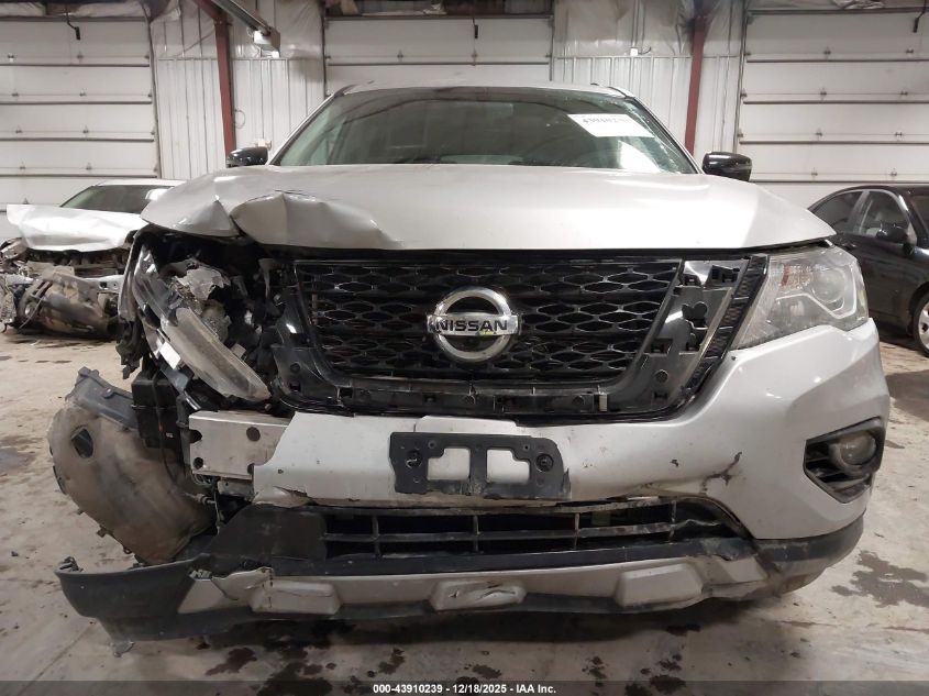 2019 Nissan Pathfinder Sl VIN: 5N1DR2MM2KC637632 Lot: 43910239