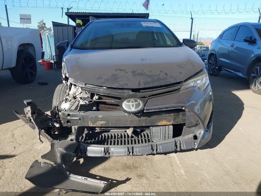 2017 Toyota Corolla L VIN: 5YFBURHE9HP587916 Lot: 43910257