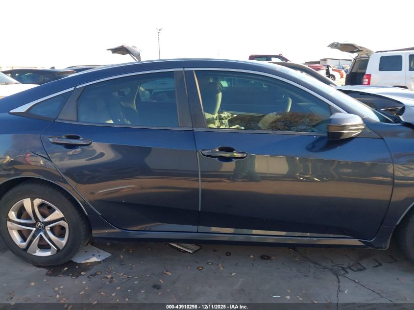 2018 Honda Civic Lx VIN: 19XFC2F55JE012024 Lot: 43910298