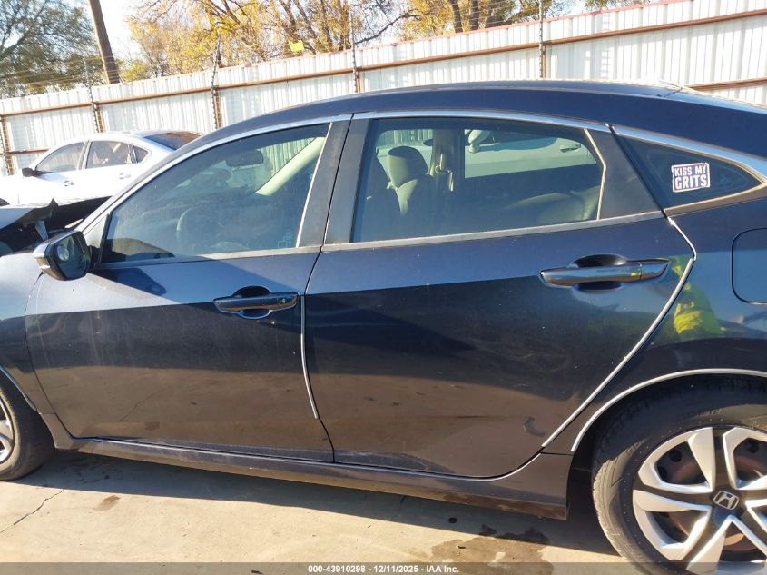 2018 Honda Civic Lx VIN: 19XFC2F55JE012024 Lot: 43910298