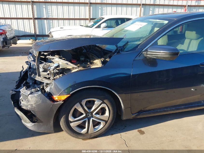 2018 Honda Civic Lx VIN: 19XFC2F55JE012024 Lot: 43910298