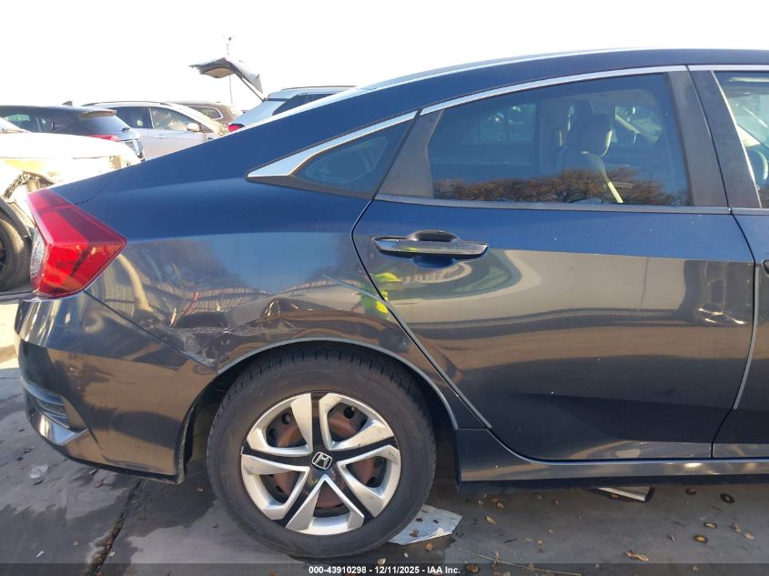 2018 Honda Civic Lx VIN: 19XFC2F55JE012024 Lot: 43910298