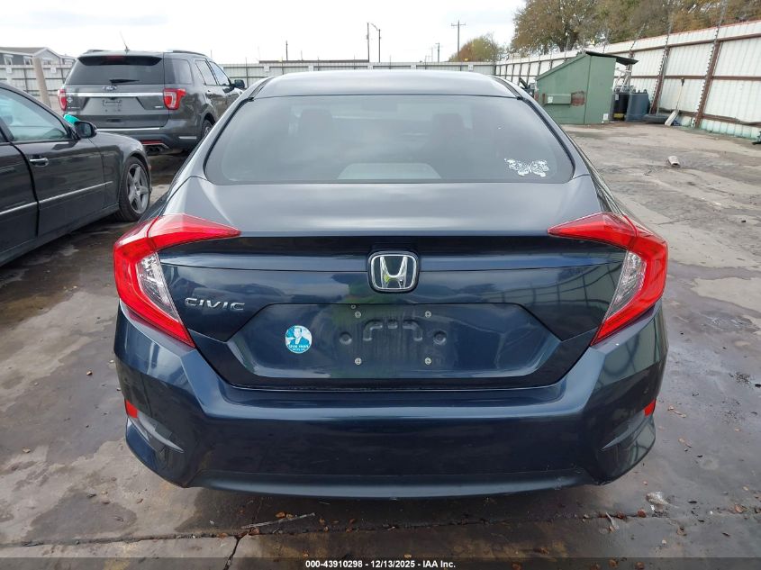 2018 Honda Civic Lx VIN: 19XFC2F55JE012024 Lot: 43910298