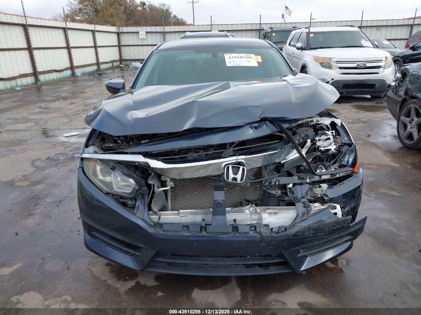 2018 Honda Civic Lx VIN: 19XFC2F55JE012024 Lot: 43910298