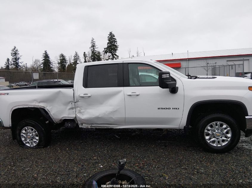 2024 Chevrolet Silverado 2500Hd 4Wd Standard Bed Lt VIN: 2GC4YNE72R1172870 Lot: 43910308