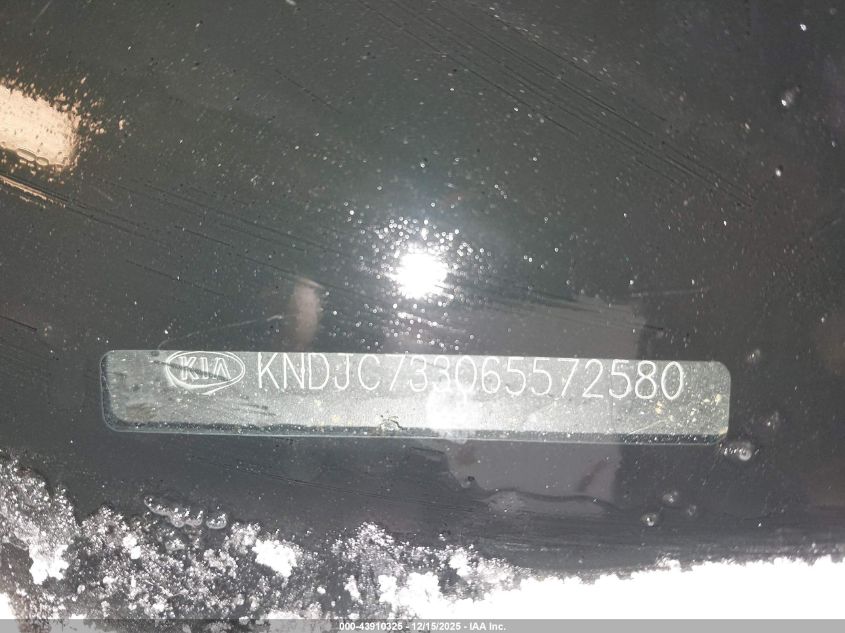 2006 Kia Sorento Ex/Lx VIN: KNDJC733065572580 Lot: 43910325