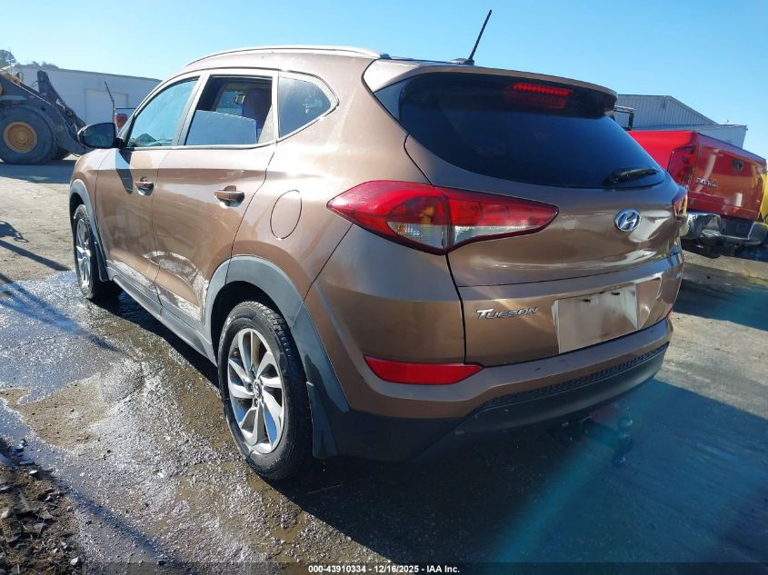 2016 Hyundai Tucson Se VIN: KM8J3CA49GU022706 Lot: 43910334