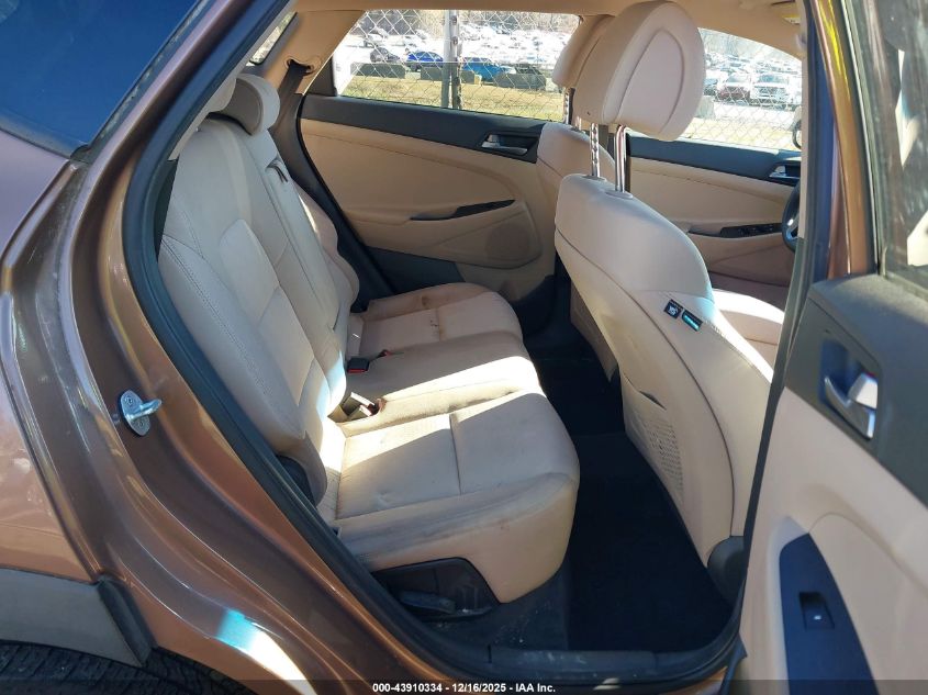 2016 Hyundai Tucson Se VIN: KM8J3CA49GU022706 Lot: 43910334