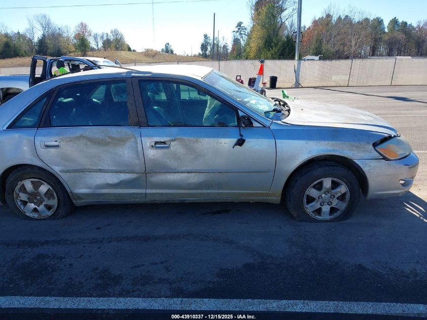 2002 Toyota Avalon Xl VIN: 4T1BF28BX2U212940 Lot: 43910337