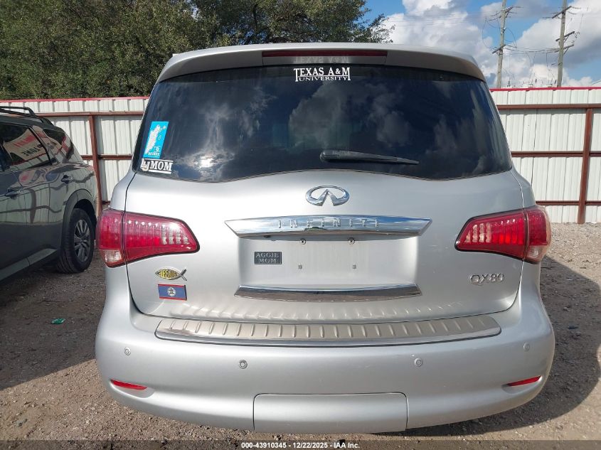 2014 Infiniti Qx80 VIN: JN8AZ2ND8E9751257 Lot: 43910345