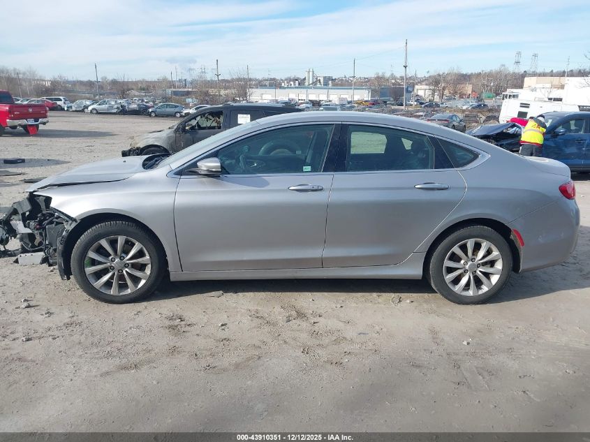 2015 Chrysler 200C VIN: 01CCCCCBXFN545478 Lot: 43910351