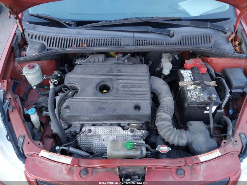 2007 Suzuki Sx4 Convenience/Rally VIN: JS2YB413875108074 Lot: 43910356