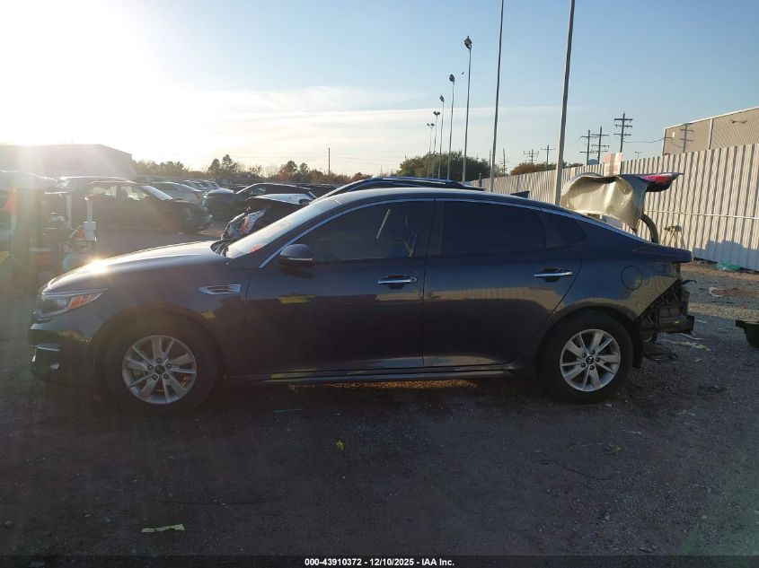 2017 Kia Optima Lx VIN: 5XXGT4L38HG158423 Lot: 43910372