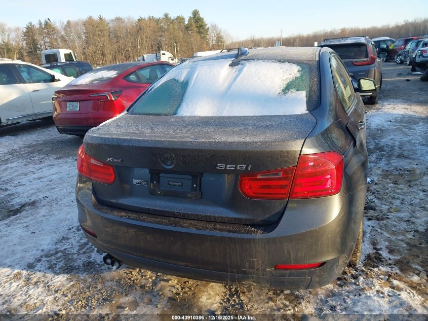 2013 BMW 328I xDrive VIN: WBA3B5C5XDF591837 Lot: 43910386