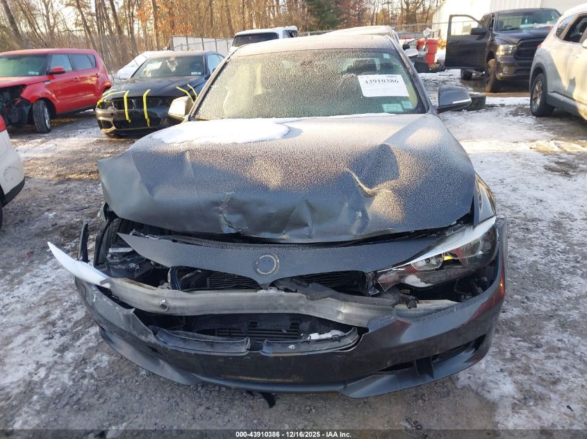 2013 BMW 328I xDrive VIN: WBA3B5C5XDF591837 Lot: 43910386