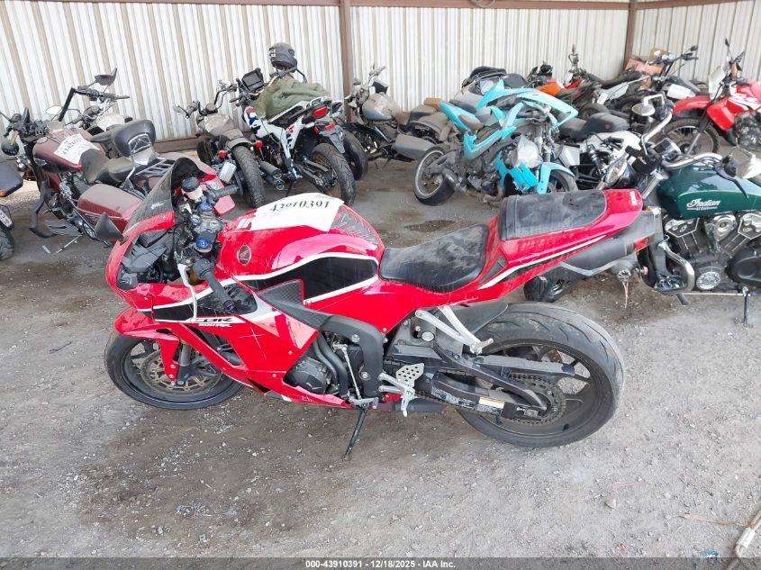 2018 Honda Cbr600 Rr VIN: JH2PC40H1JK400004 Lot: 43910391