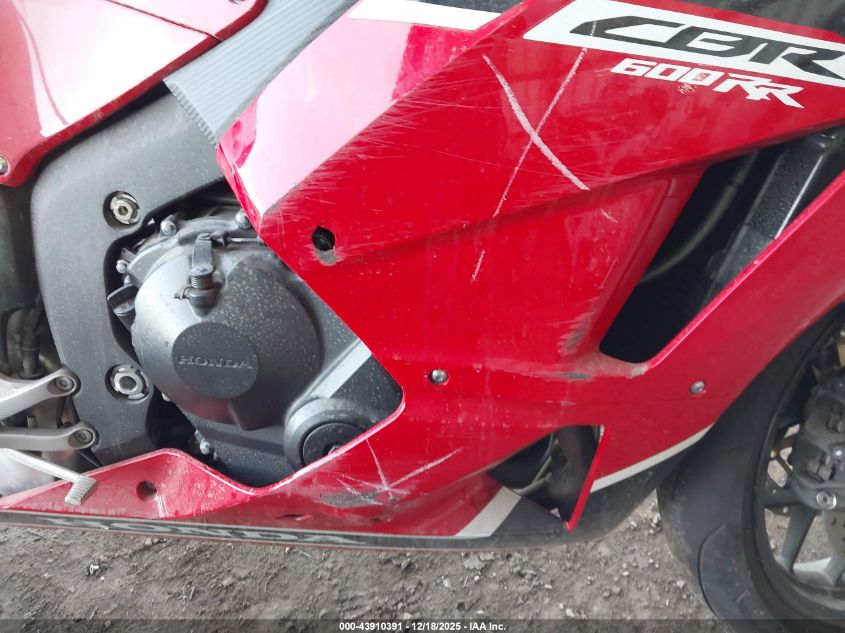 2018 Honda Cbr600 Rr VIN: JH2PC40H1JK400004 Lot: 43910391
