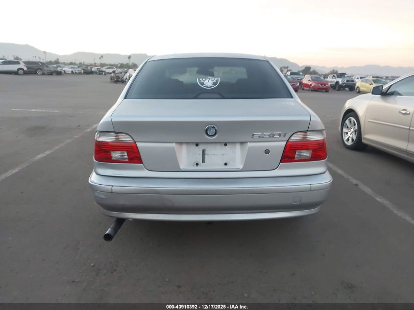 2003 BMW 530Ia VIN: WBADT63463CK41152 Lot: 43910392