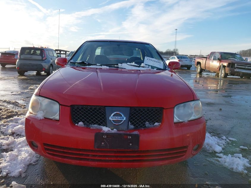 2006 Nissan Sentra 1.8S VIN: 3N1CB51D86L452167 Lot: 43910408