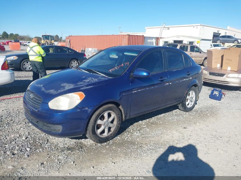 2008 Hyundai Accent Gls VIN: KMHCN46C38U249903 Lot: 43910419